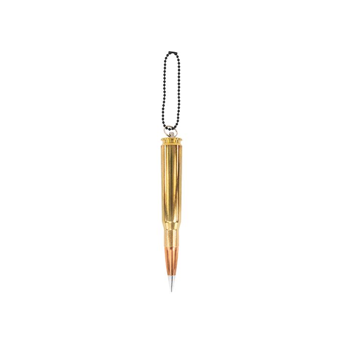 Bullet Keychain Copper & Brass .50 BMG Silver Tip