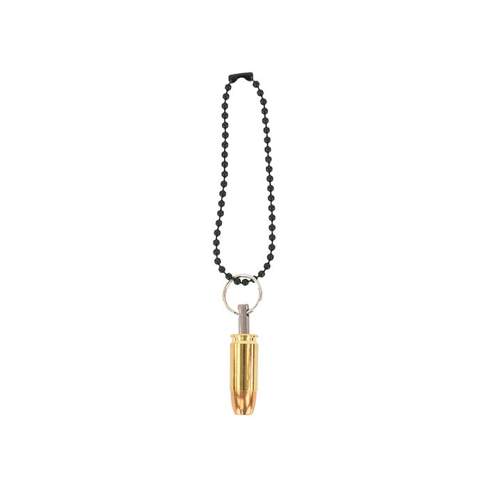 Bullet Keychain Copper & Brass 9 mm Hollow Point
