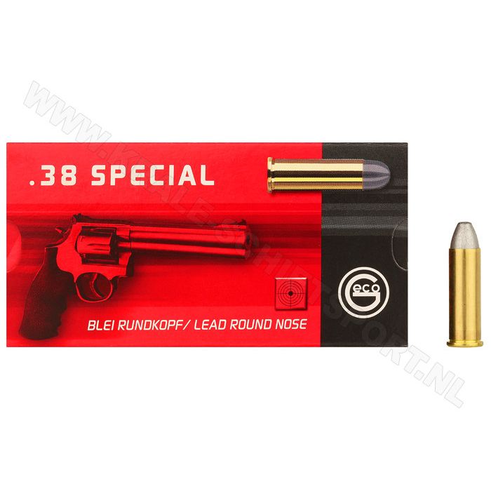 Ammunition Geco .38 Spec LRN 158 grain