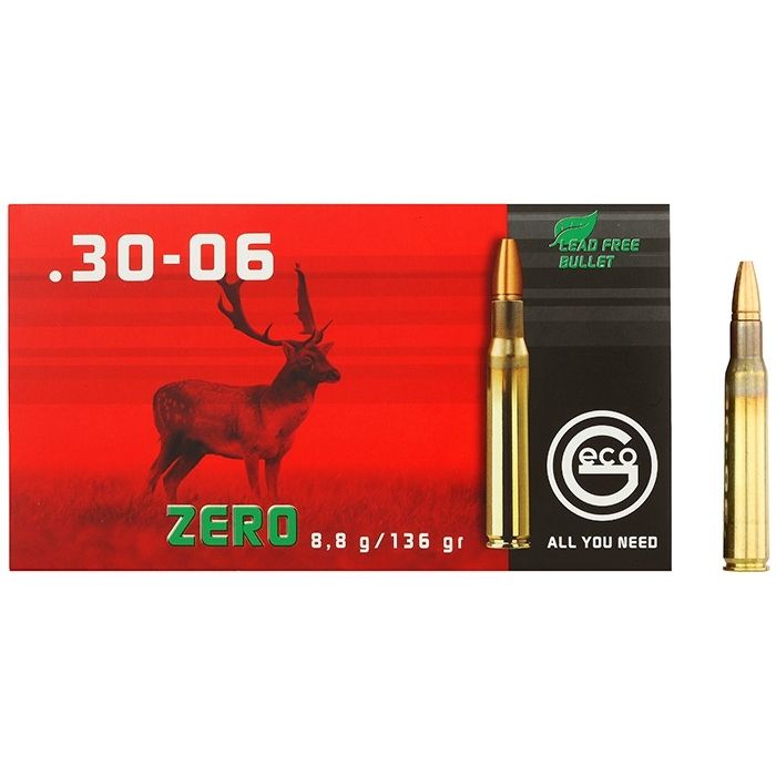 Ammunition Geco Zero .30-06 Sprfd 136 grain