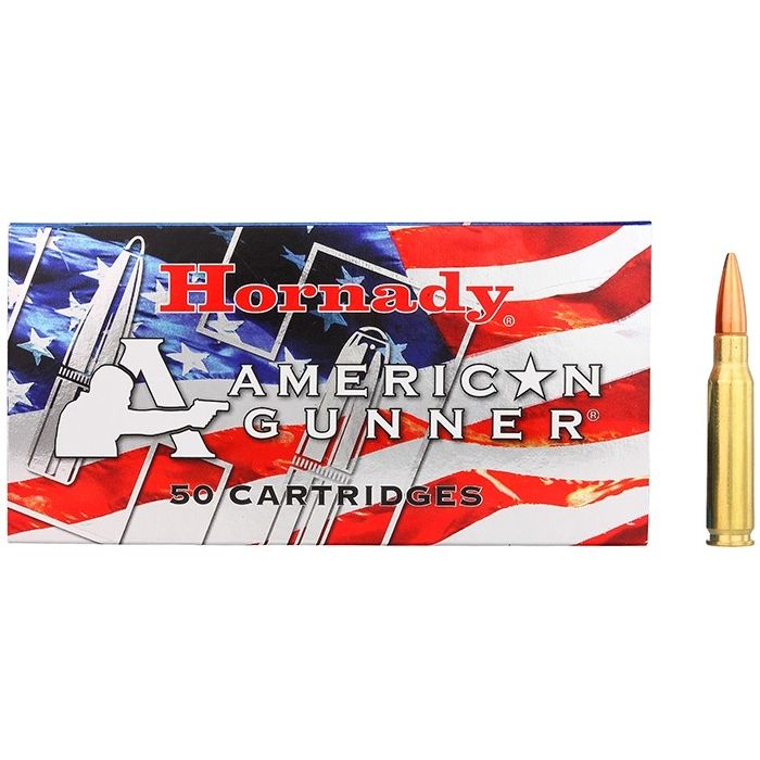 Ammunition Hornady American Gunner .308 Win HPBT 155 grain