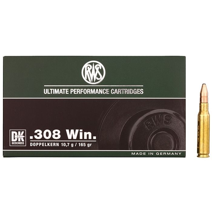 Ammunition RWS .308 Win DK 165 grain