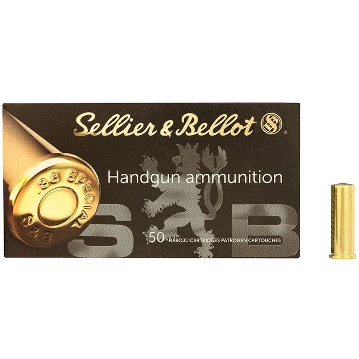 Ammunition Sellier & Bellot .38 Spec WC 148 grain