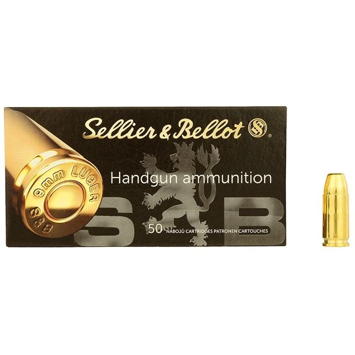 Ammunition Sellier & Bellot Subsonic 9 mm FMJ 140 grain
