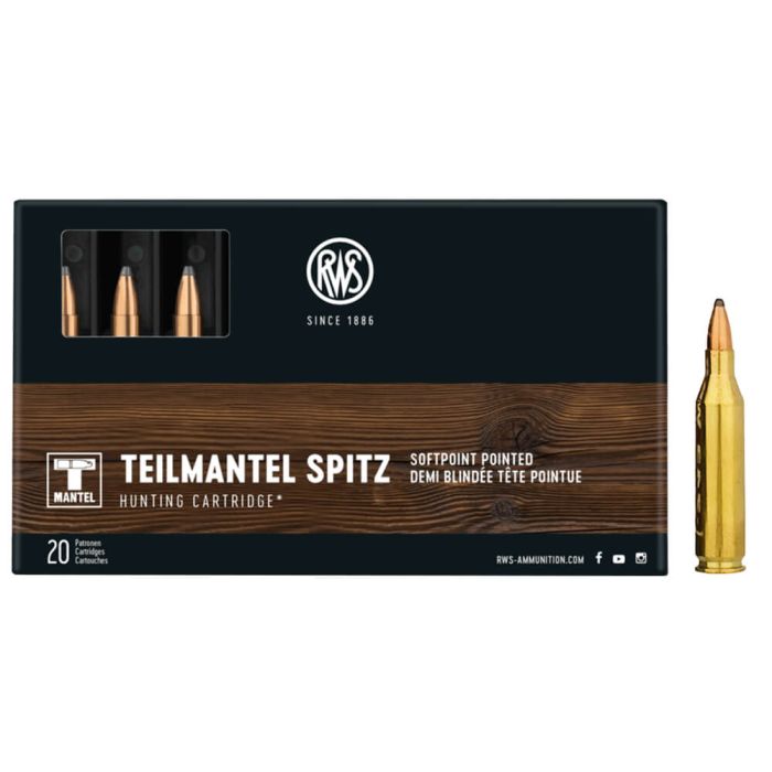Ammunition RWS .243 Win SP 100 grain