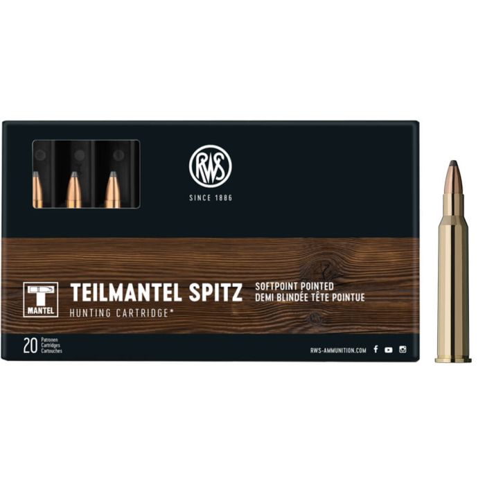 Ammunition RWS 5.6x50R Mag SP 63 grain