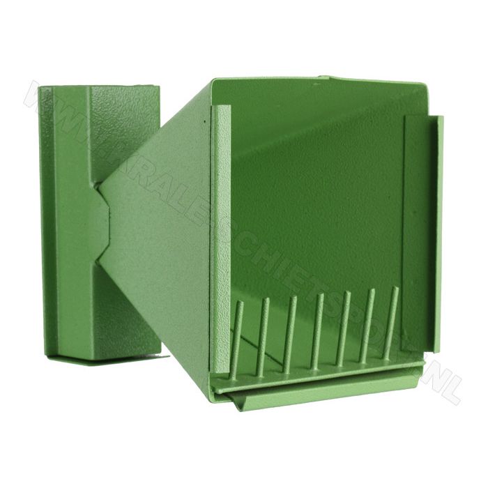 Pellet trap Fritzmann 14 x 14 with chalk pipes holder