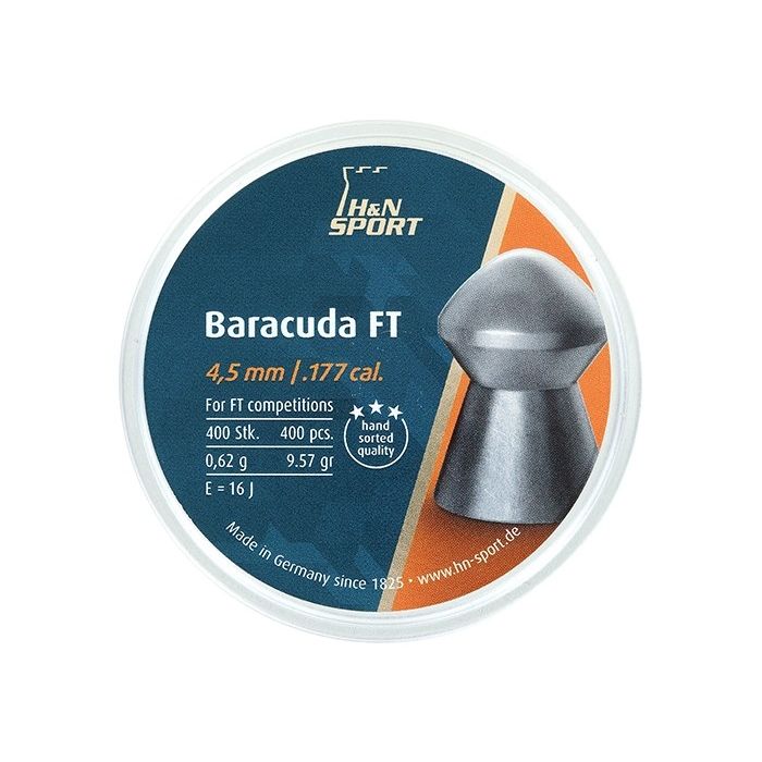 Airgun Pellets H&N Baracuda FT 4.5 mm 9.57 grain