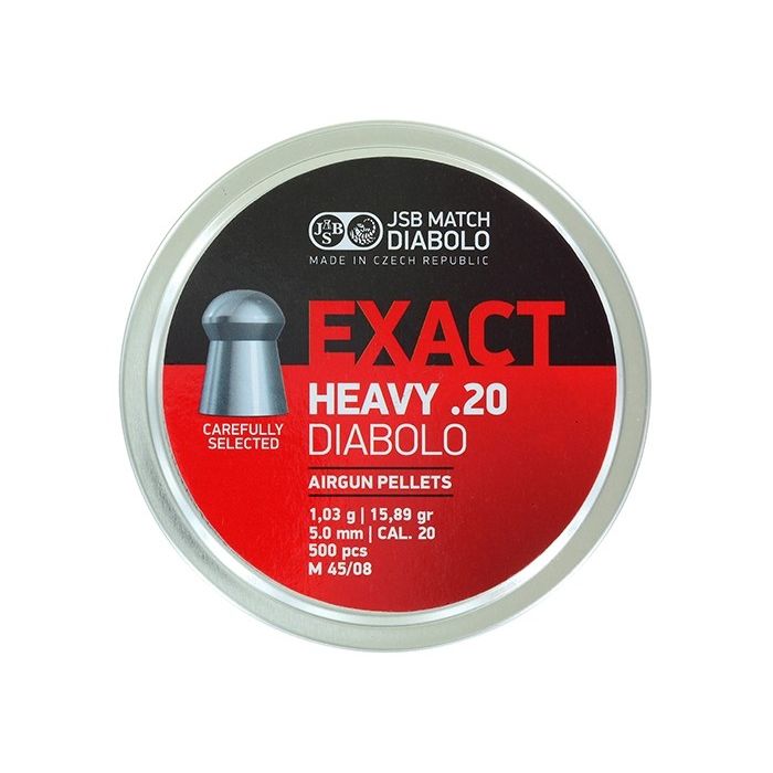 Airgun Pellets JSB Exact Jumbo Heavy 5.05 mm 15.89 grain