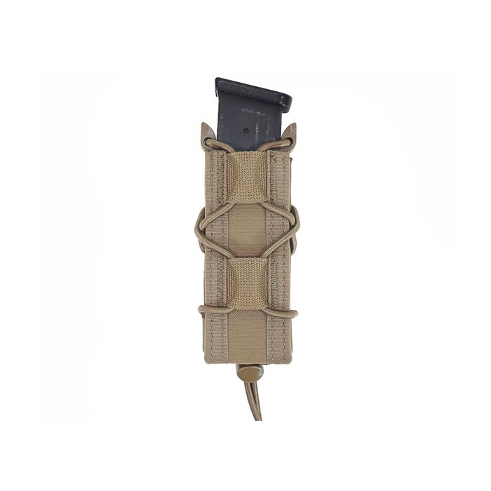 Mag Pouch Warrior Assault Systems Single Quick Pistol 9 mm Coyote Tan