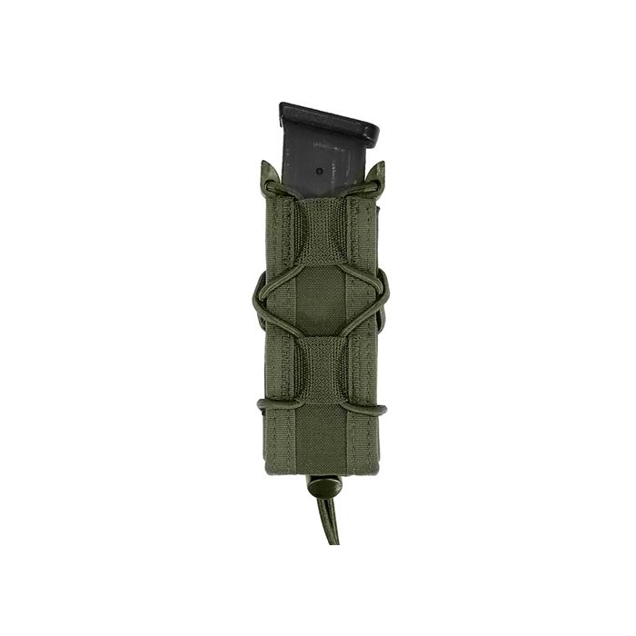 Mag Pouch Warrior Assault Systems Single Quick Pistol 9 mm OD Green