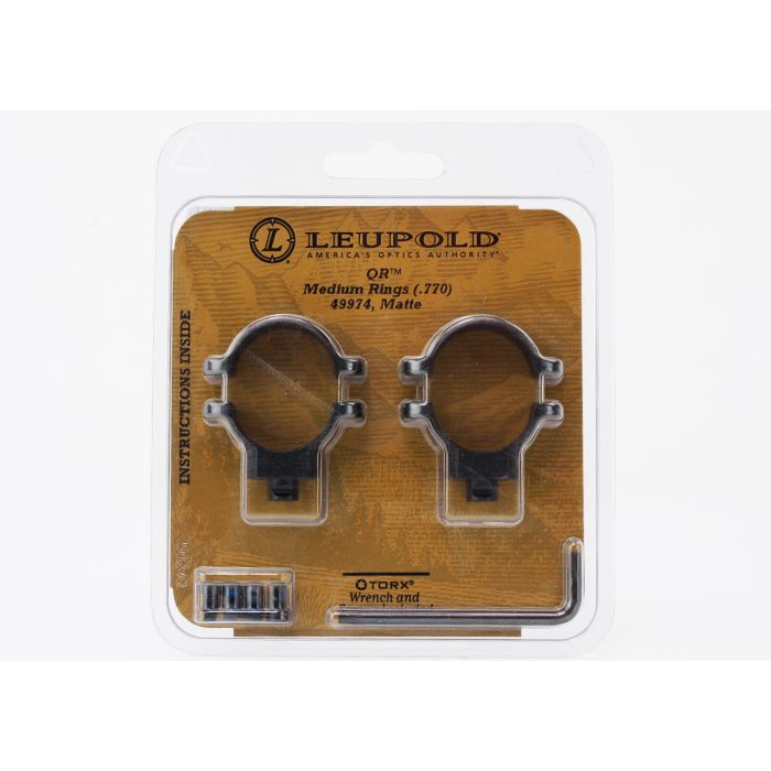 Mount rings Leupold QR 25.4 mm Medium Matt
