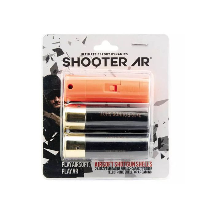 Shotgun Shells Shooter AR Bluetooth Pack Incl. 2 Cartridges