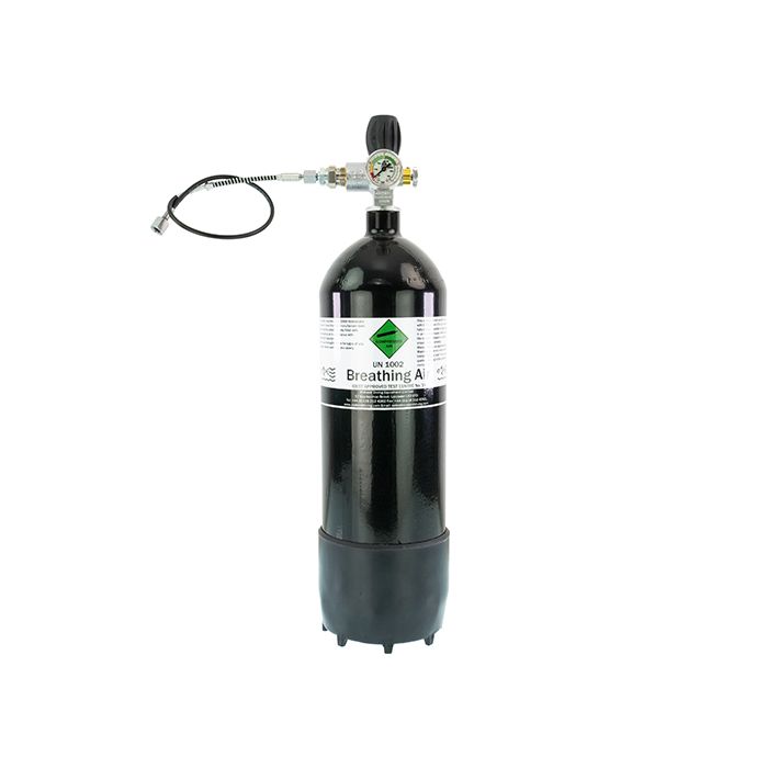 Charging cylinder MDE 5 liter 300 bar with Jubilee Valve