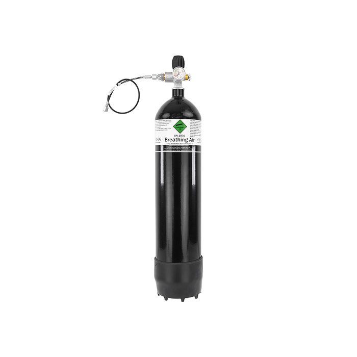 Charging cylinder MDE 7 liter 300 bar with Jubiliee Valve