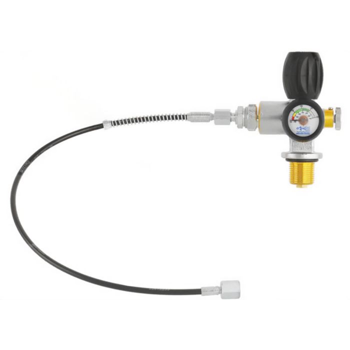 Gun Valve MDE Jubiliee din with gauge and hose
