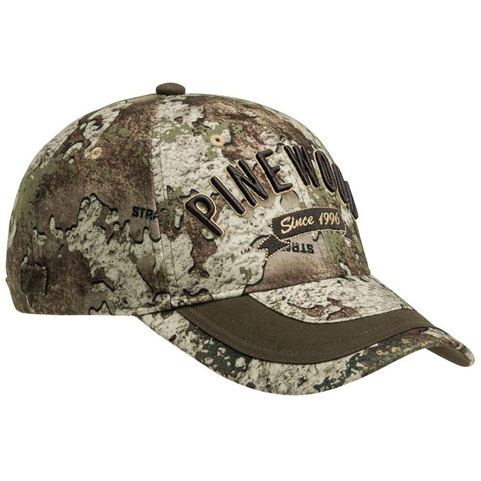 Cap Pinewood Camou Strata/Suede Brown