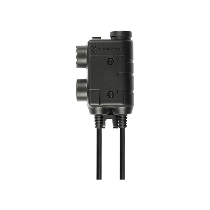 Push to Talk Earmor M56 Dual-Comm Motorola 2-Pin