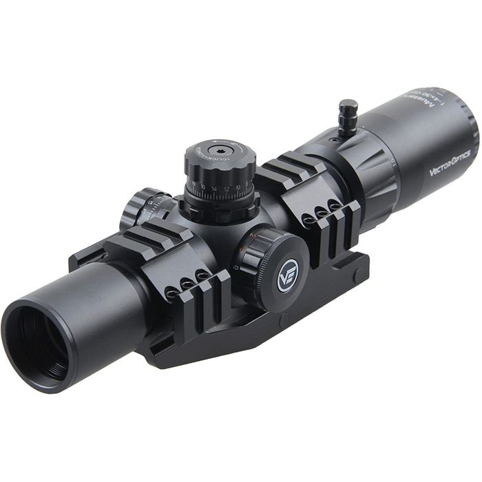 Vector Optics Mustang Gen II 1-4x30 Chevron Rifle Scope