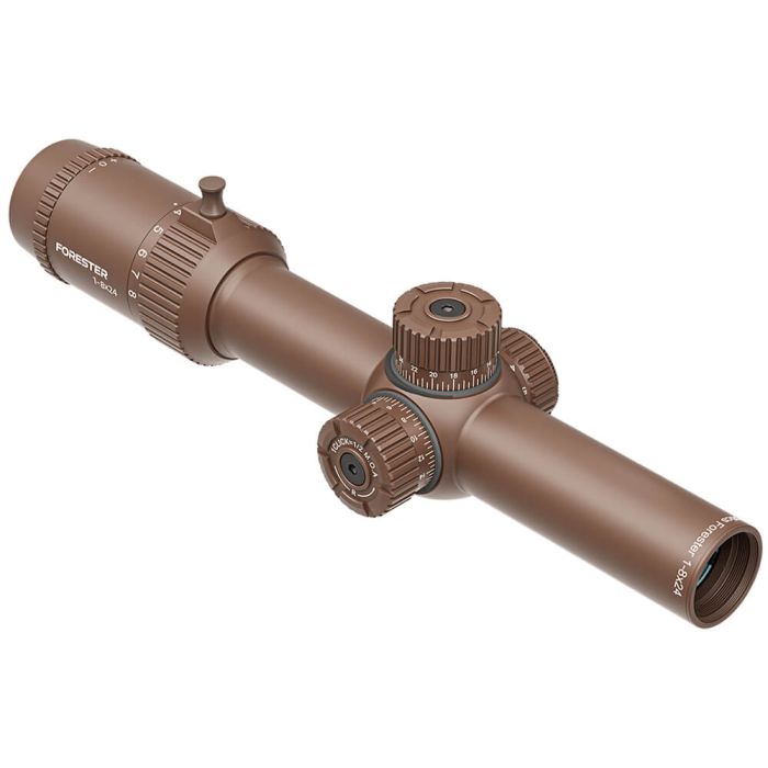 Vector Optics Forester 1-8x24 VFD-3 Rifle Scope - Coyote FDE