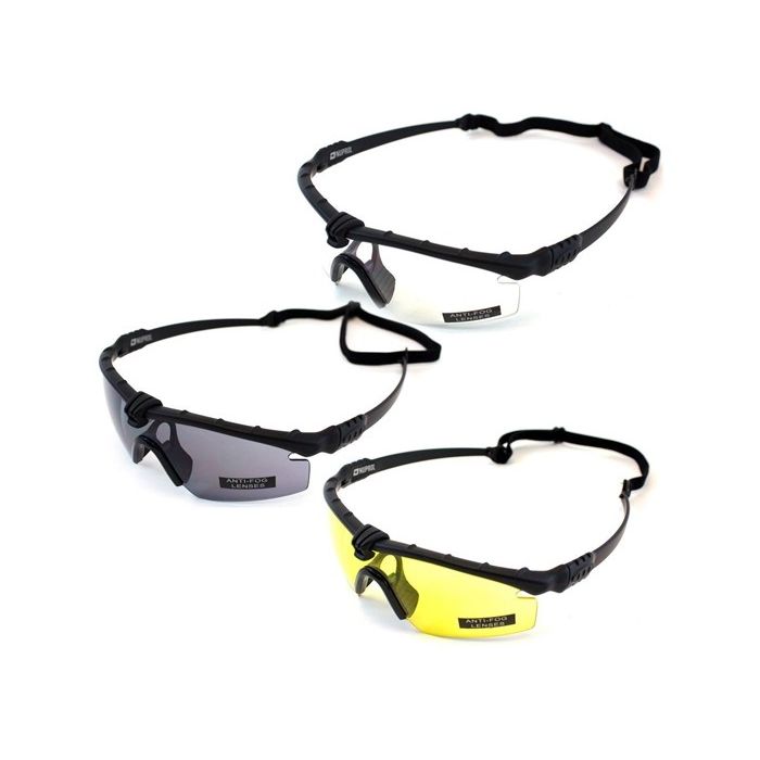 Glasses Nuprol Battle Pro's Black Frame