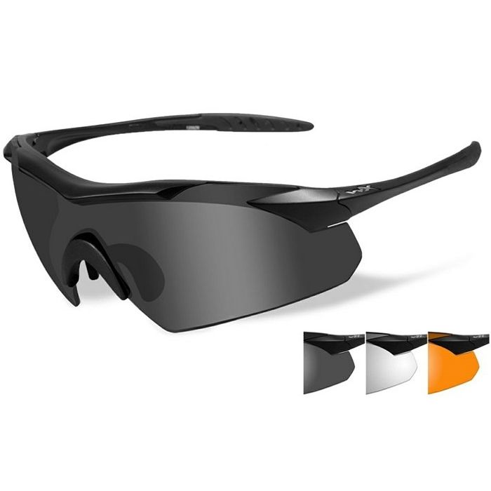 Glasses Wiley X Vapor Grey/Clear/Rust