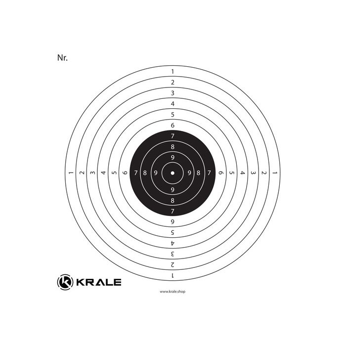 Recreational Target Krale 1 Bullseye 1717