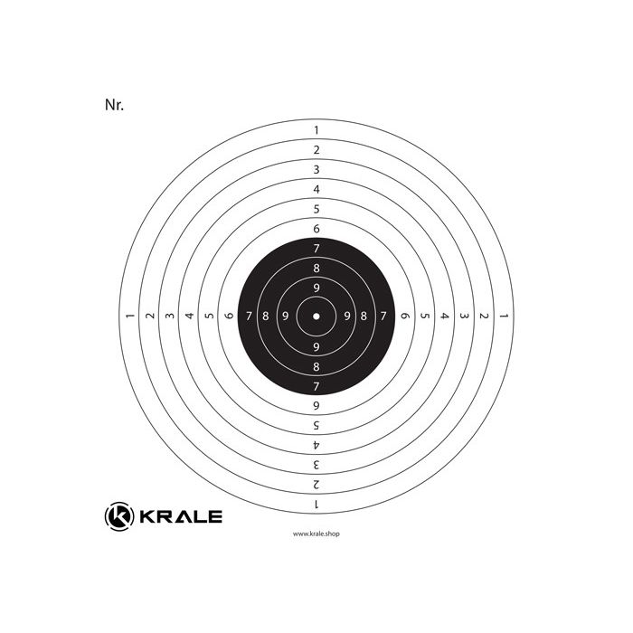 Recreational Target Krale 1 Bullseye 2323