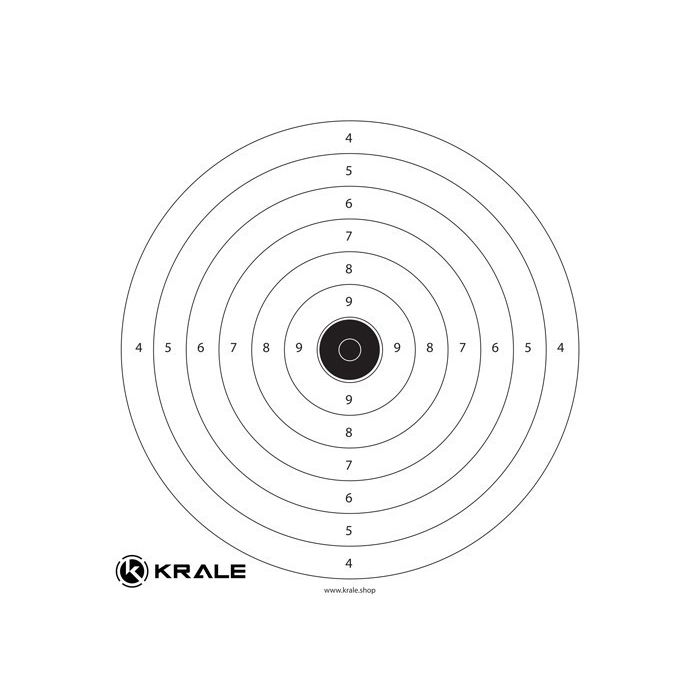 Recreational Target Krale 1 Bullseye 1717 D