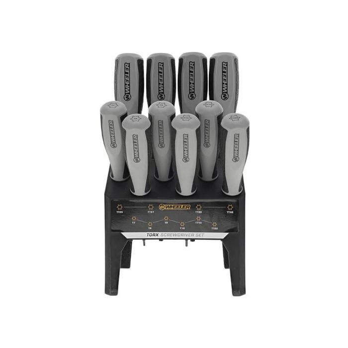 Screwdriver Set Wheeler Benchtop Torx 10 Piece