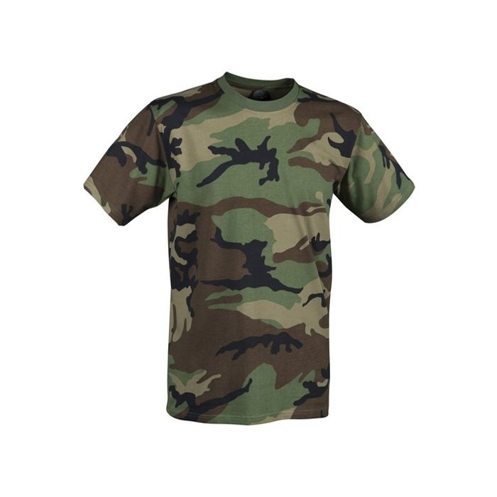 T-shirt Helikon-Tex US Woodland