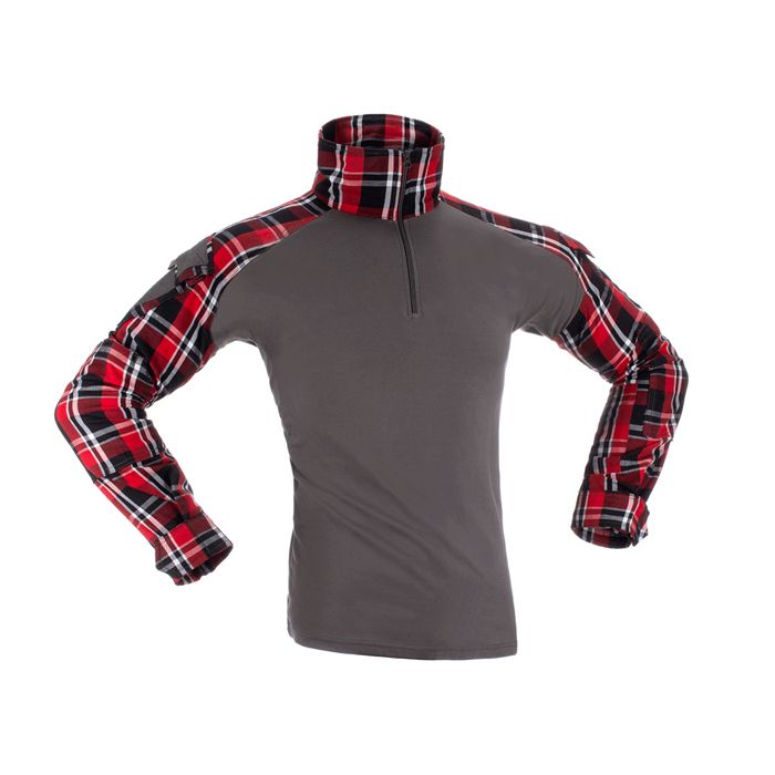 Shirt Invader Gear Combat Flannel Red
