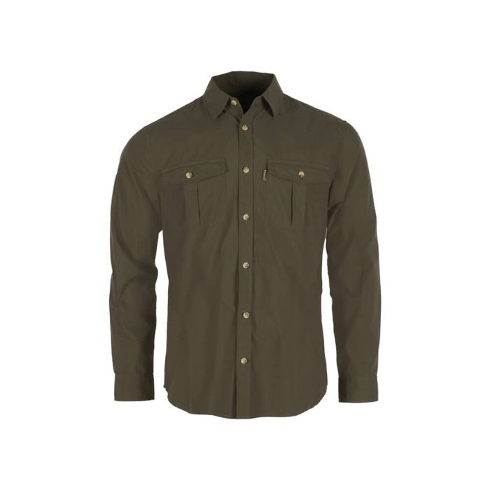 Shirt Pinewood Safari L/S Moss Green