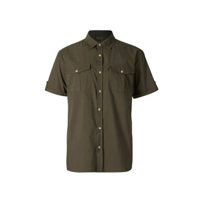 Shirt Pinewood Safari S/S Moss Green