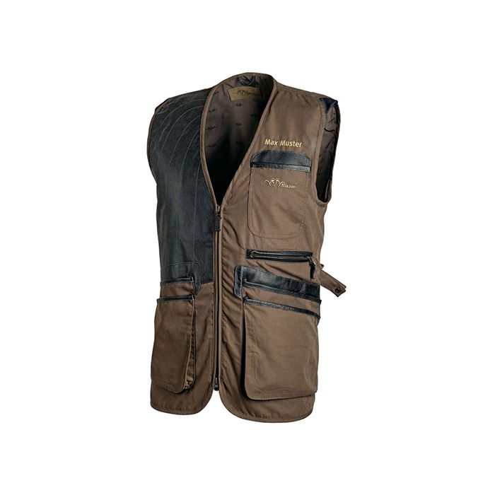 Shooting Vest Blaser 4-Season Brown Olive Right - S