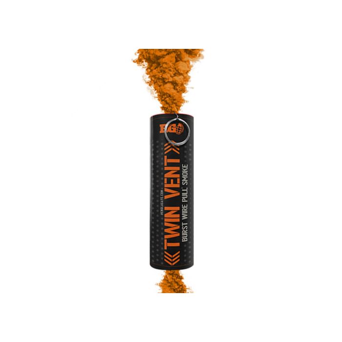 Smoke Grenade Enola Gaye Burst Twin Vent Orange