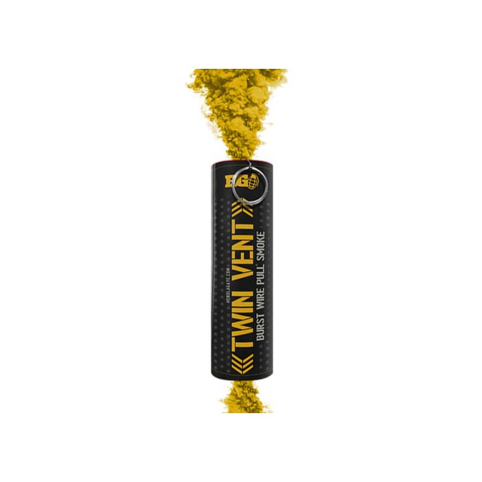 Smoke Grenade Enola Gaye Burst Twin Vent Yellow