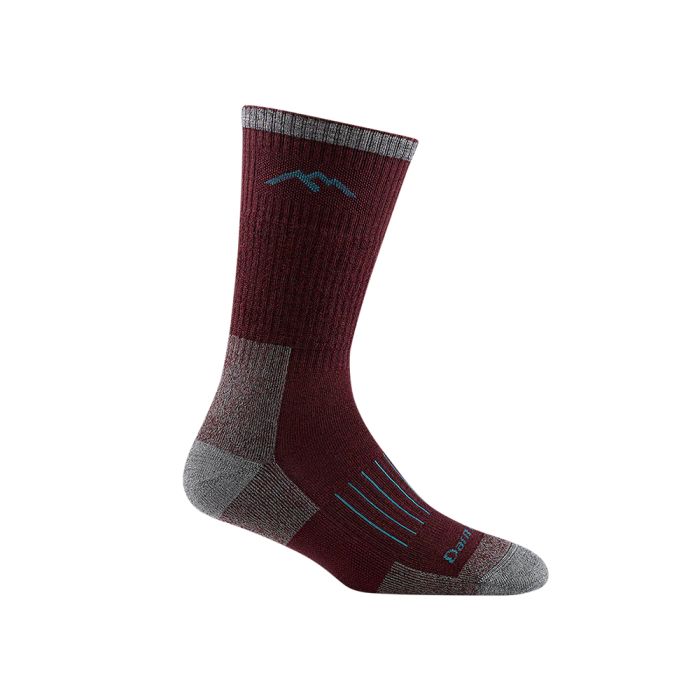Socks Darn Tough Hunting Boot Midweight Cushion Ladies Burgundy