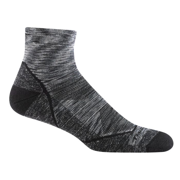 Socks Darn Tough Light Hiker 1/4 Lightweight Cushion Space Gray