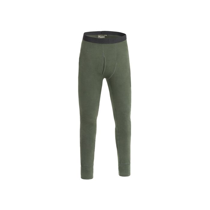 Thermal pants Pinewood Abisko Merino Dark Mossgreen