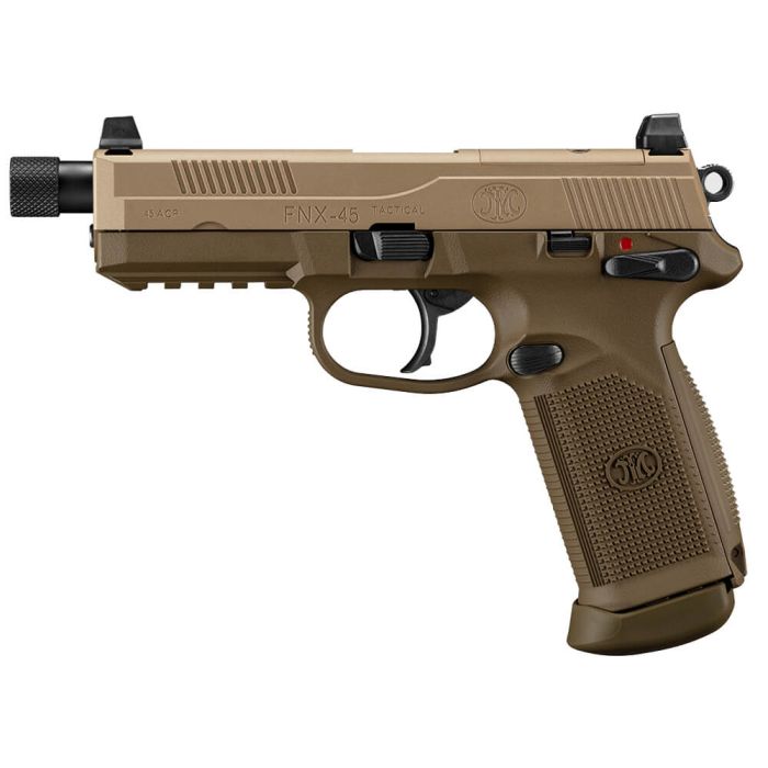 Tokyo Marui FN Herstal FNX-45 Tactical FDE left