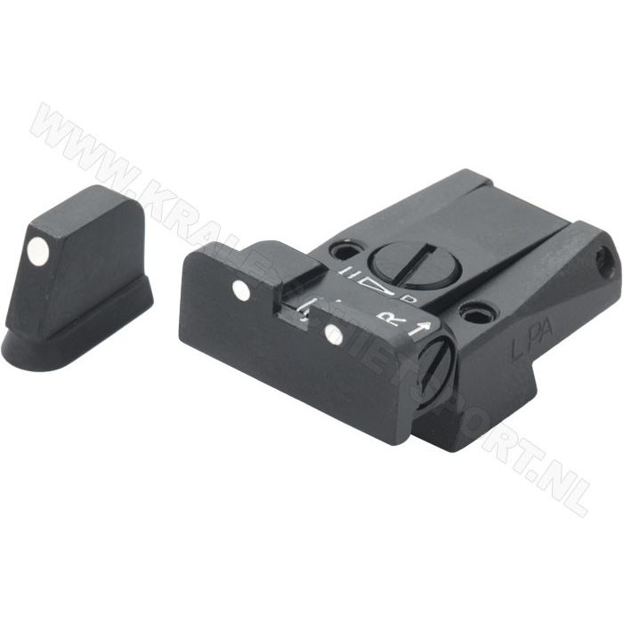 Adjustable Sight Set LPA SPR 3 Dots