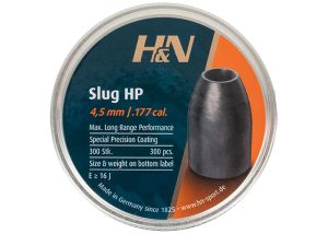 Airgun Slugs H&N 4.51 mm HP 16 grain (.1775)