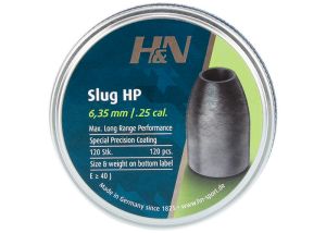 Airgun Slugs H&N 6.35 mm HP 30 grain (.250)