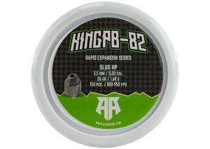Airgun Slugs KingPB-82 5.5 mm Rapid Expansion HP 26 grain (.217)