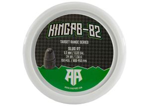 Airgun Slugs KingPB-82 5.5 mm Target Range RT 24 grain (.218)