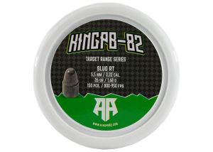 Airgun Slugs KingPB-82 5.5 mm Target Range RT 26 grain (.217)