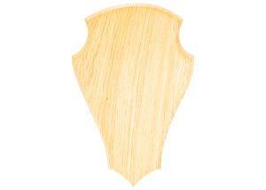 Antler shield Fritzmann with double jaw compartment 22x13 cm light