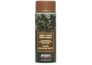 Legerverf Fosco Flecktarn Braun 400 ml