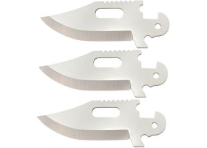 Blade Cold Steel Click N Cut Bowie Clip Point 3-Pack